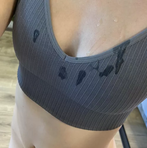 this guy's fluid covered my clothes