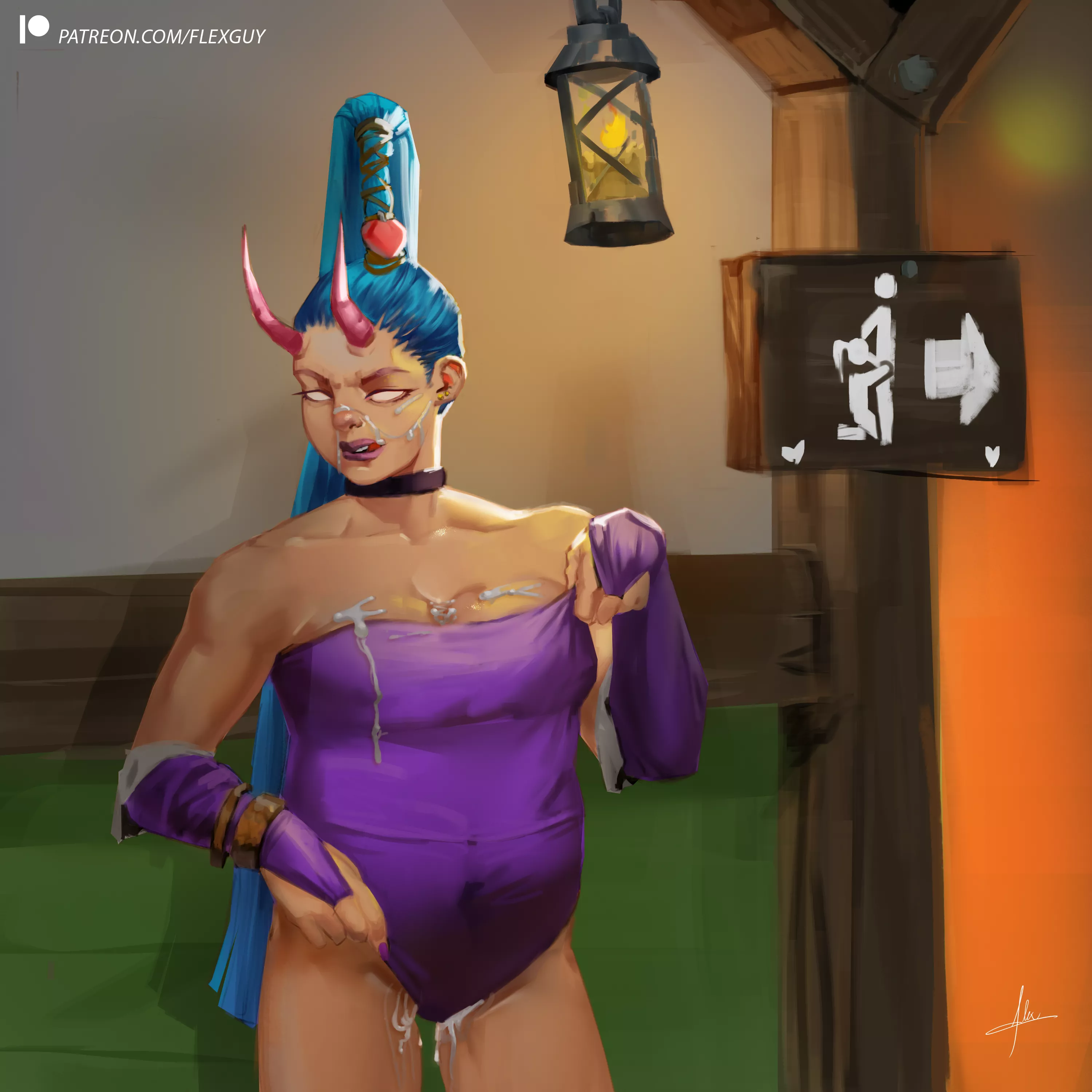 This Succubus Bar is going wild T_T