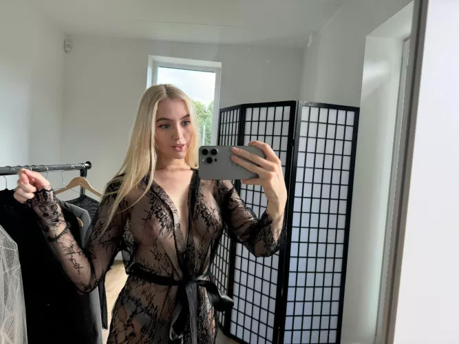 a light robe for a perfect evening