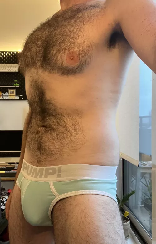 Anyone like tops in skimpy underwear? 