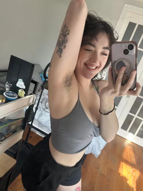 Do you dare to smell my armpits?