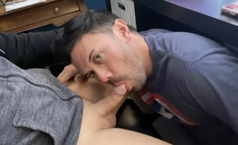 Doing my part under the desk