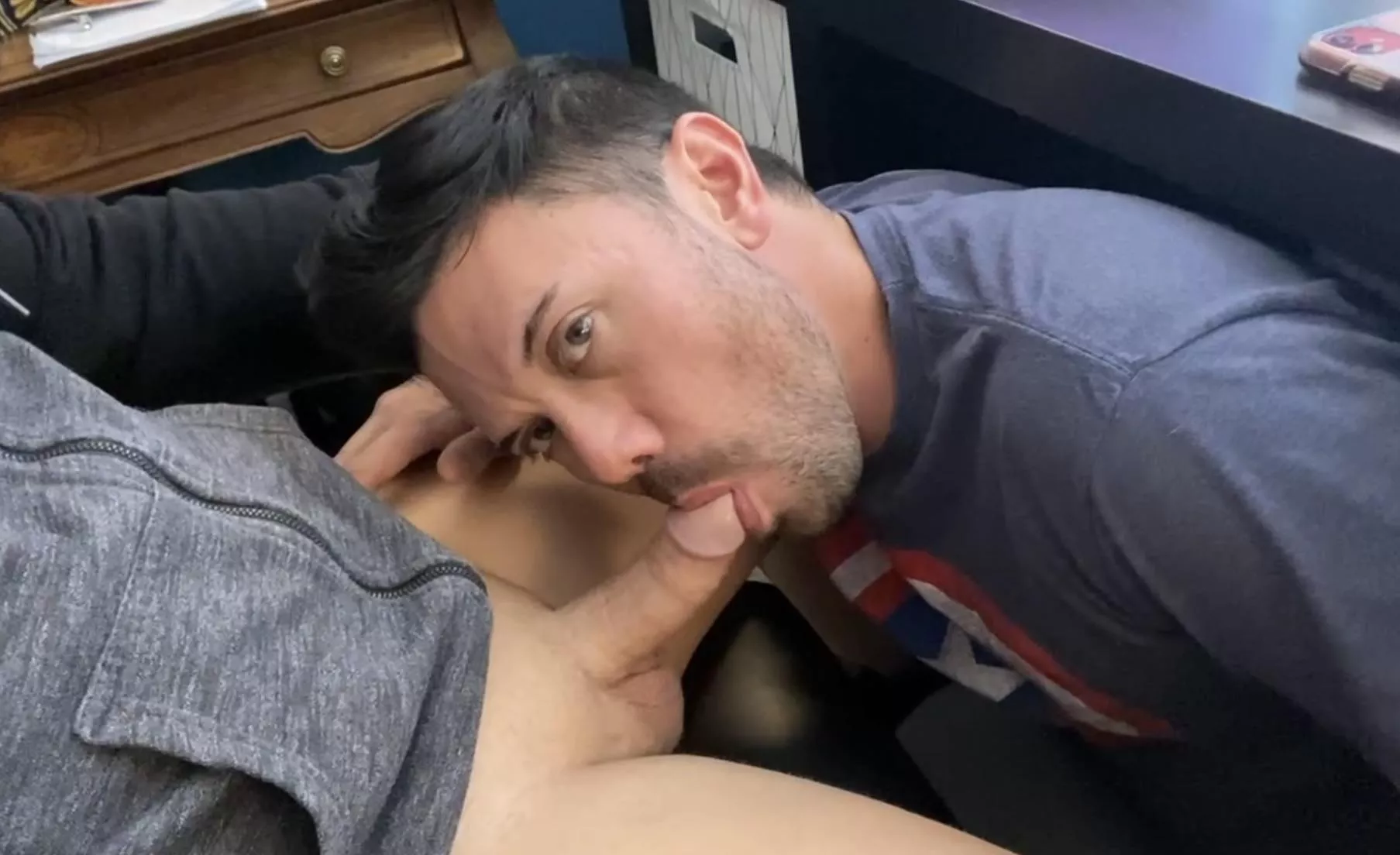 Doing my part under the desk