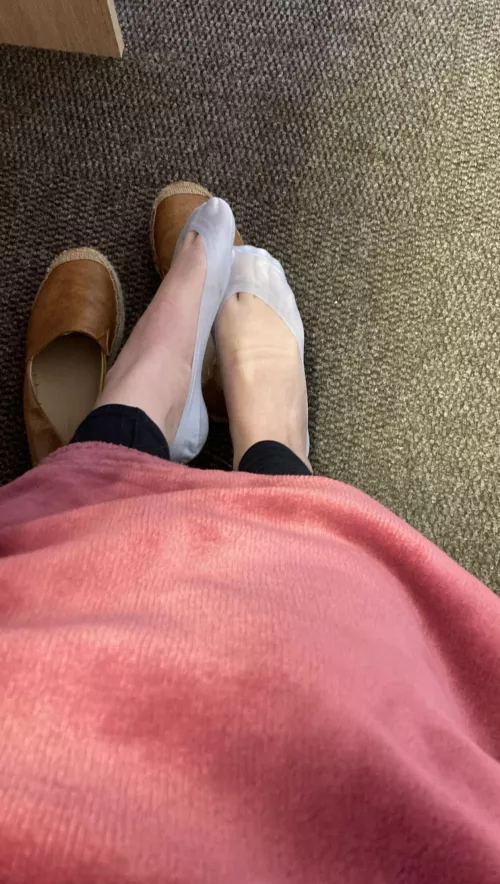 I think my feet look good in these socks 