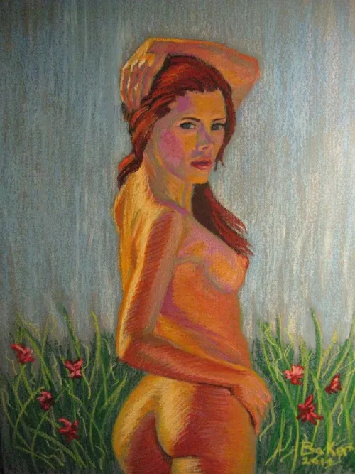 Little Caprice Original Art wanted to share. 18 by 24