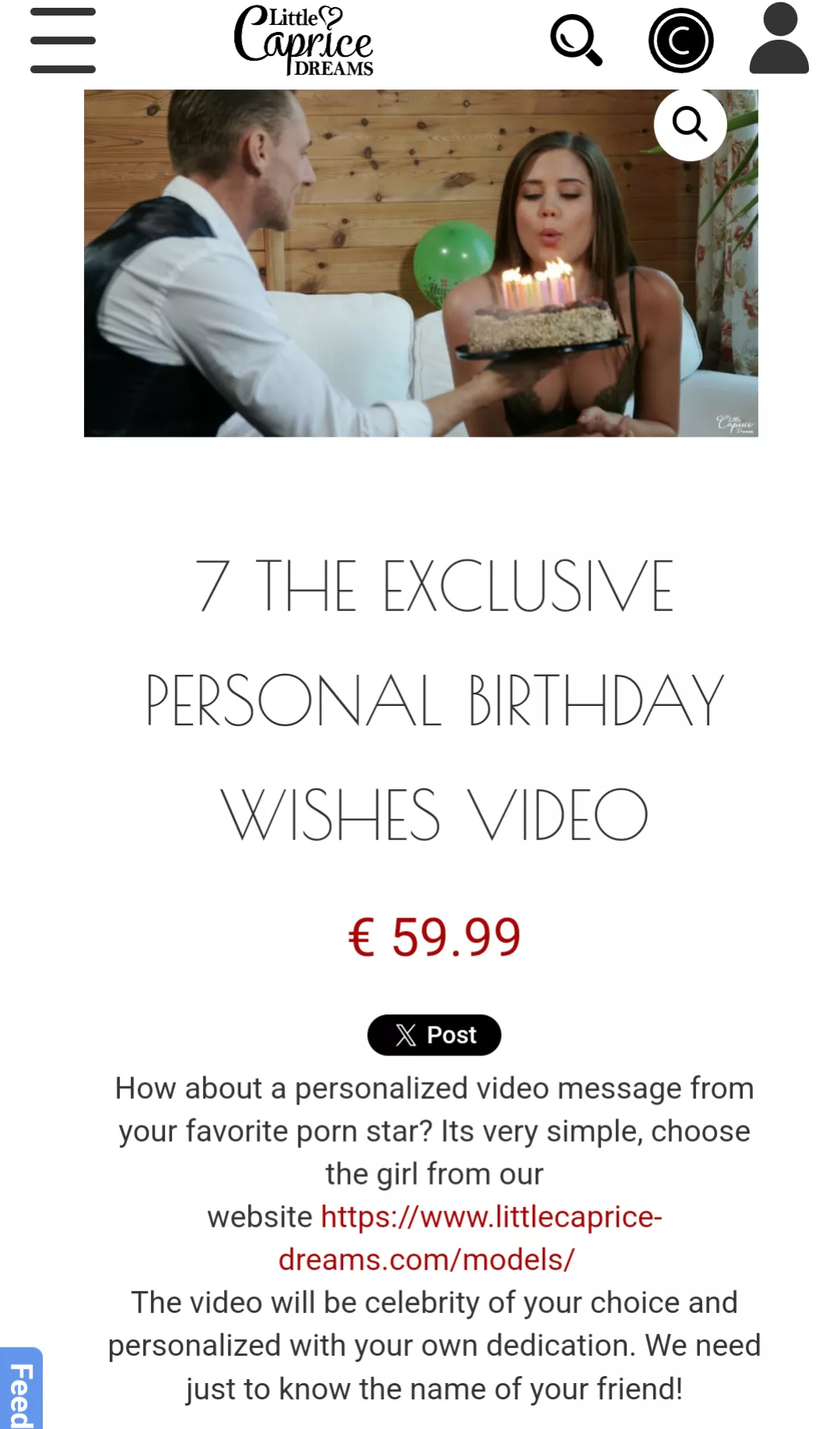 Long shot but has anyone got this before and know how personalized it is ? Thinking of getting for a fellow fan and just wondering is it just a few seconds or full non nude happy birthday. Hard to know for the cost . Any insite would be helpful! 