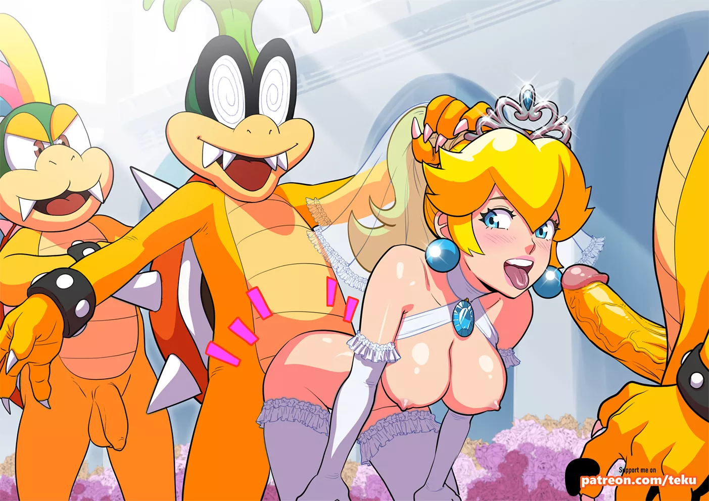 May I Fuck The Bride? (teku) [Mario]