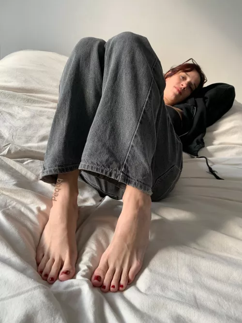 My feet this afternoon :) 