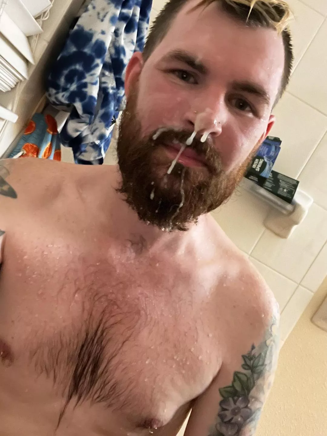 Paint my face like this so I know it’s real 