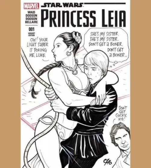 Sketch cover [Frank Cho]
