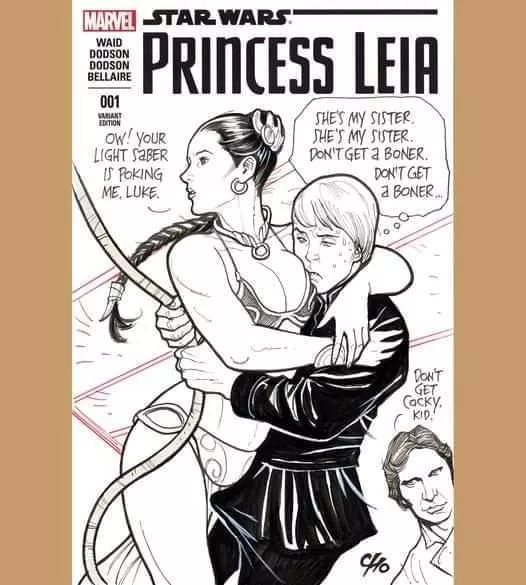 Sketch cover [Frank Cho]