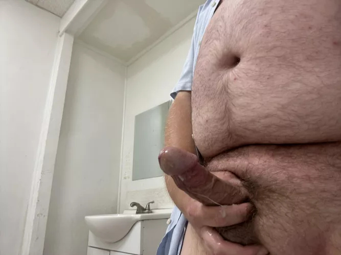 Sometimes you just need to rub one out at work 