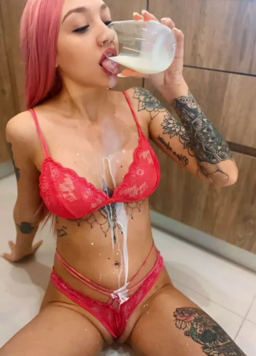 this is how i’d savor your warm sticky stuff