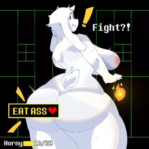 [Toriel] frisk went for the peach 