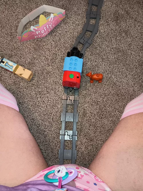 Wanna play trains with me?