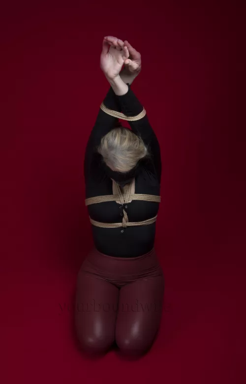 A little arms up action. 