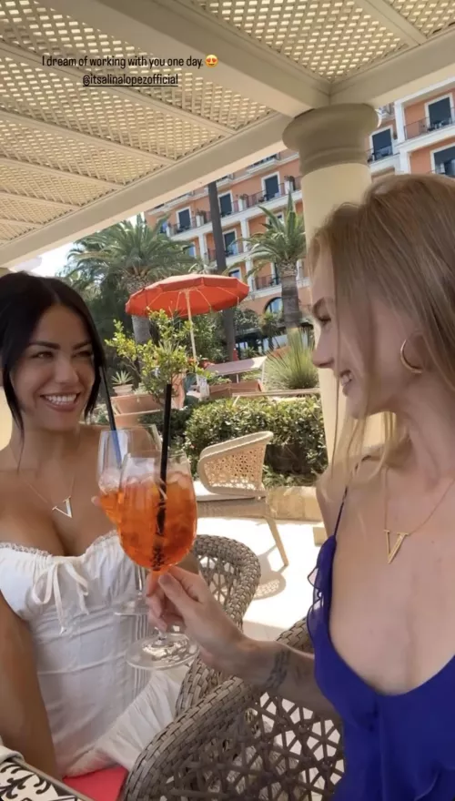 As great as she is Nancy is the strangest P*rn ⭐️ ever..how has she not worked with the likes of Alina Lopez and Vanna Bardot? Caption on her story reads she wants to work with Alina but does no scenes for productions for a year despite the opportuni