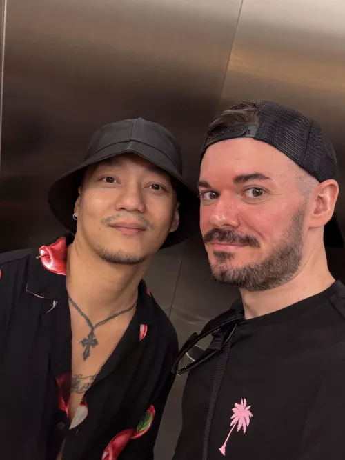 Celebrating being a year older today with my boyfriend that i met from this very sub