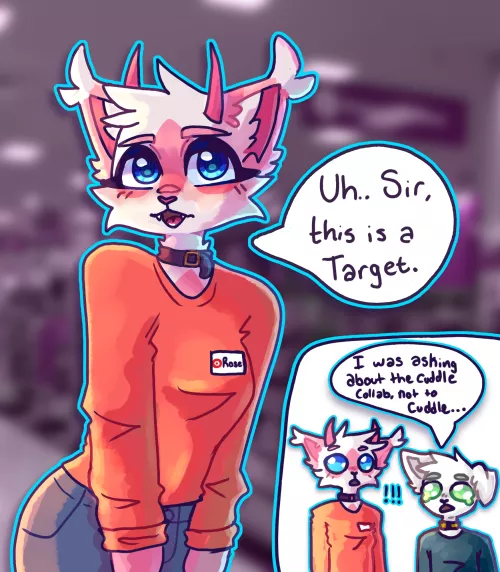 Cuddle Collab (art by me)