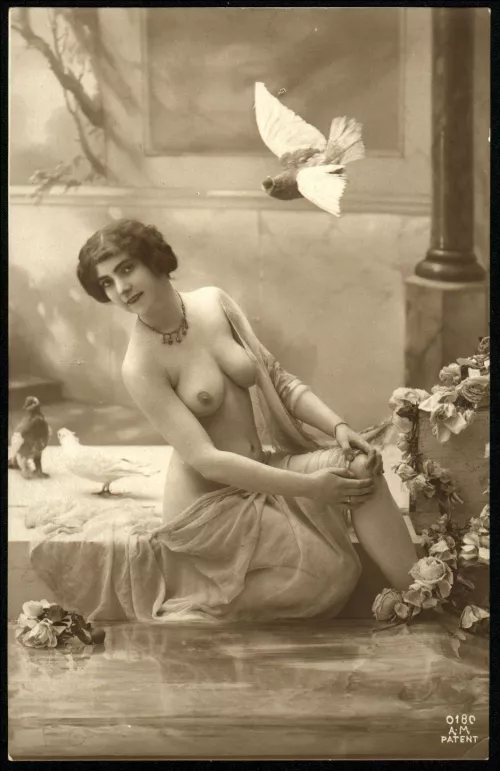 French postcard
