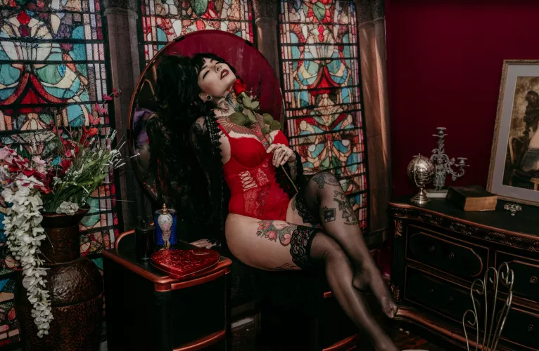 Goth Elf by Fox/self