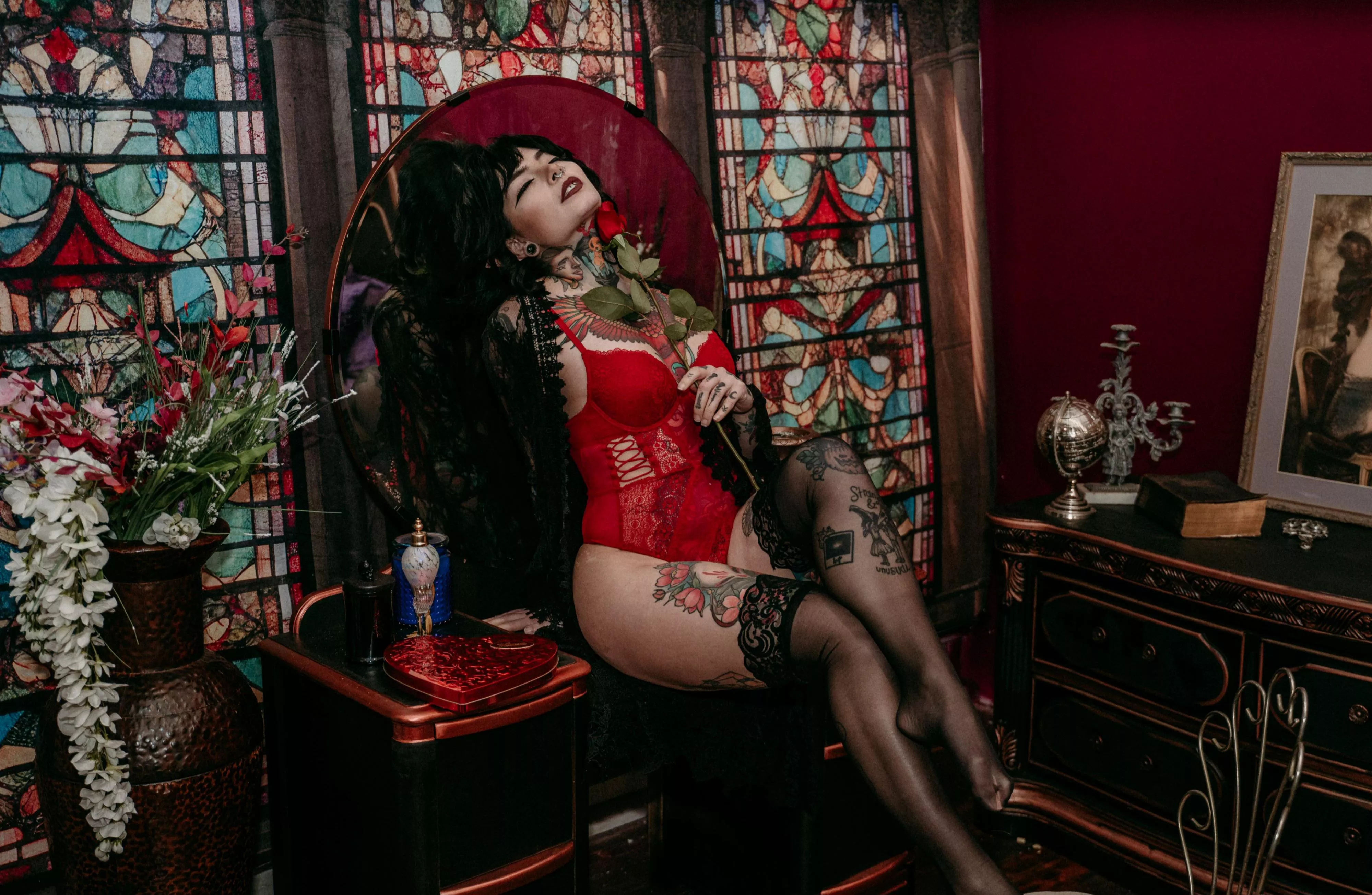 Goth Elf by Fox/self