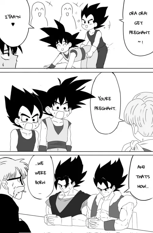 How Gogeta and Vegito were born by Hikhckhdkhx [Dragon Ball]