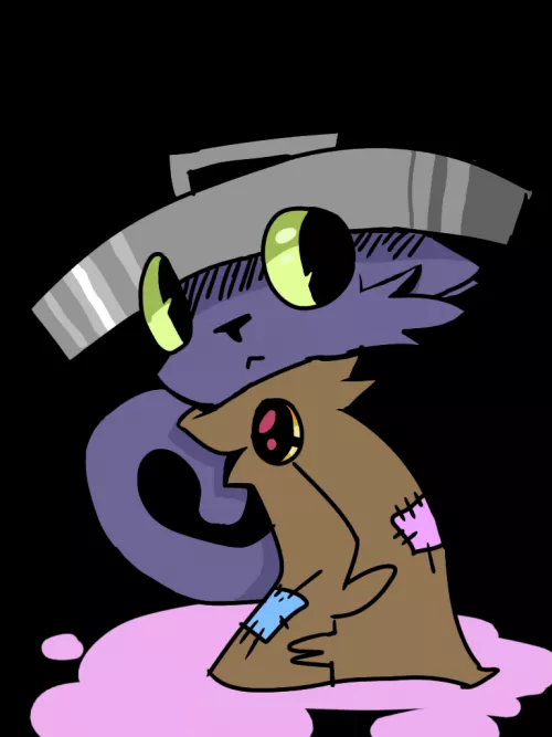  I do this smoll silly cat asume something about him :3