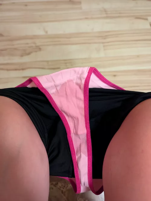 I knew I could feel the cum dripping while I was at work...