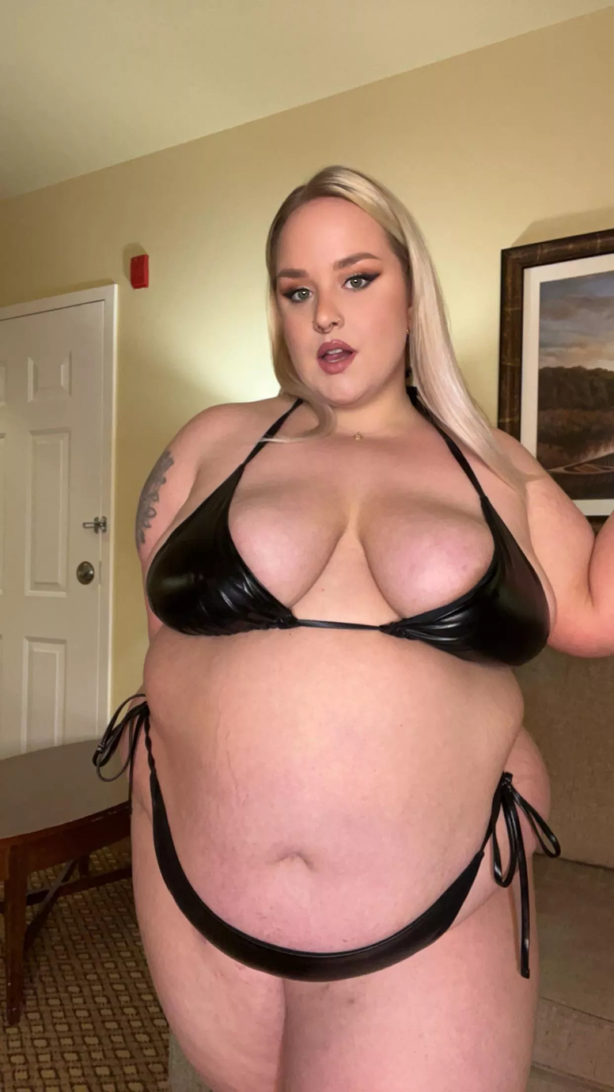 I like tiny bikinis and cream pies