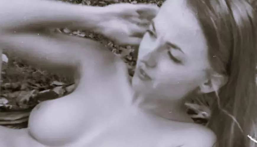 Lying in leaves soaking up last rays of summer on the commune