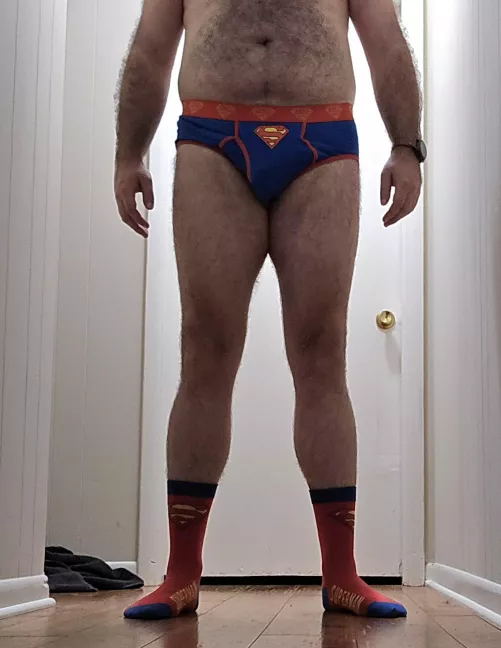 Matched my briefs and socks today. 
