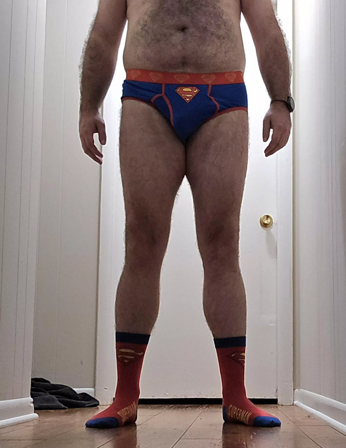Matched my briefs and socks today. 