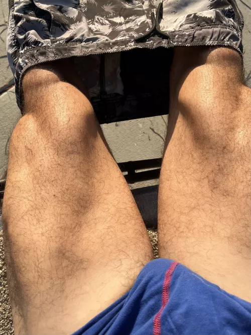 My fat ballsack really wants to break out of my undies 🤭🤭😈