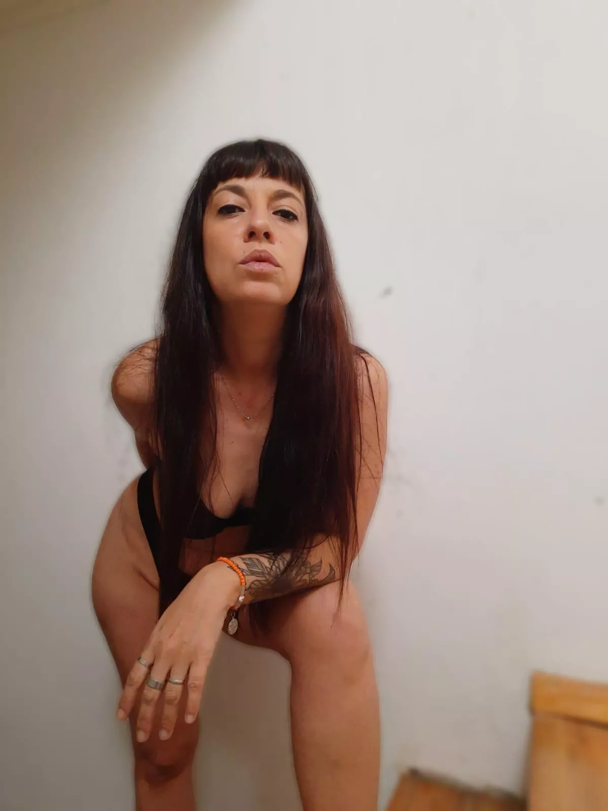 you want here on the stairs?