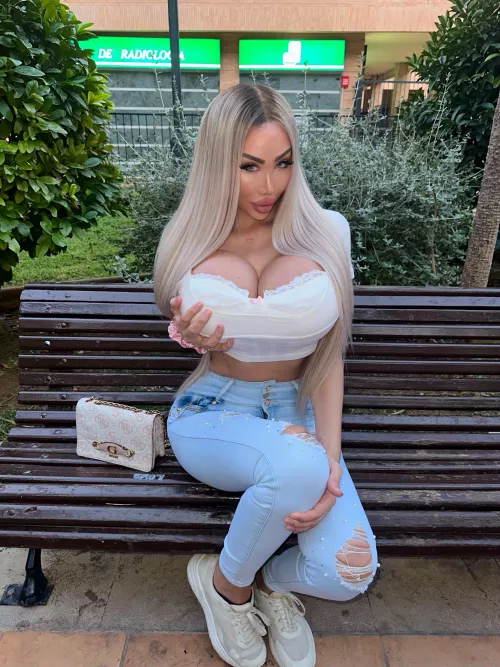 A rare pic of me in jeans