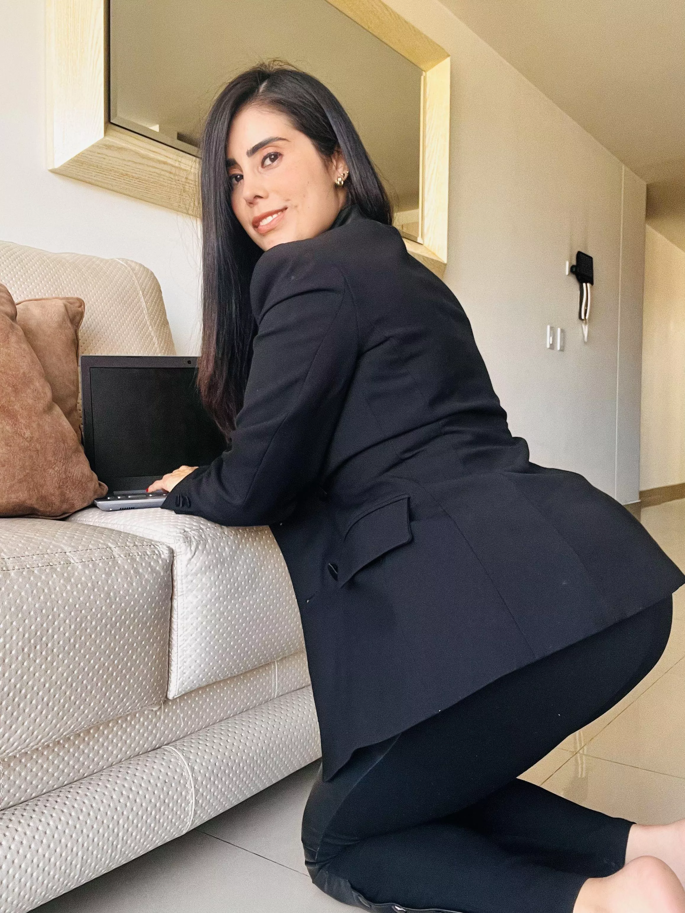 Bent over, sir? I'm just trying to make your work day more interesting.