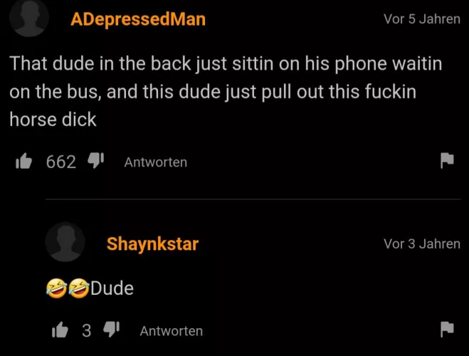 Bro really is packed like a horse