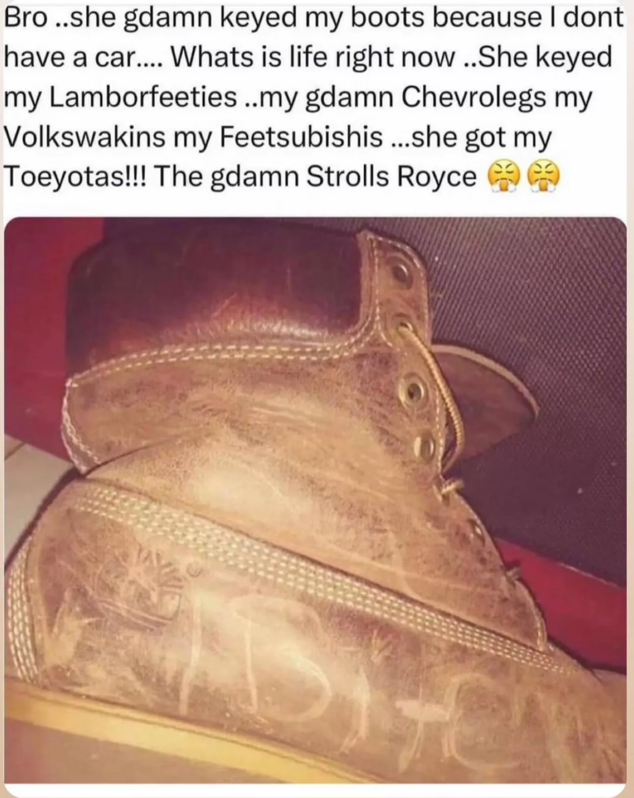 First Boot Meme I’ve Seen - Post Any You Have