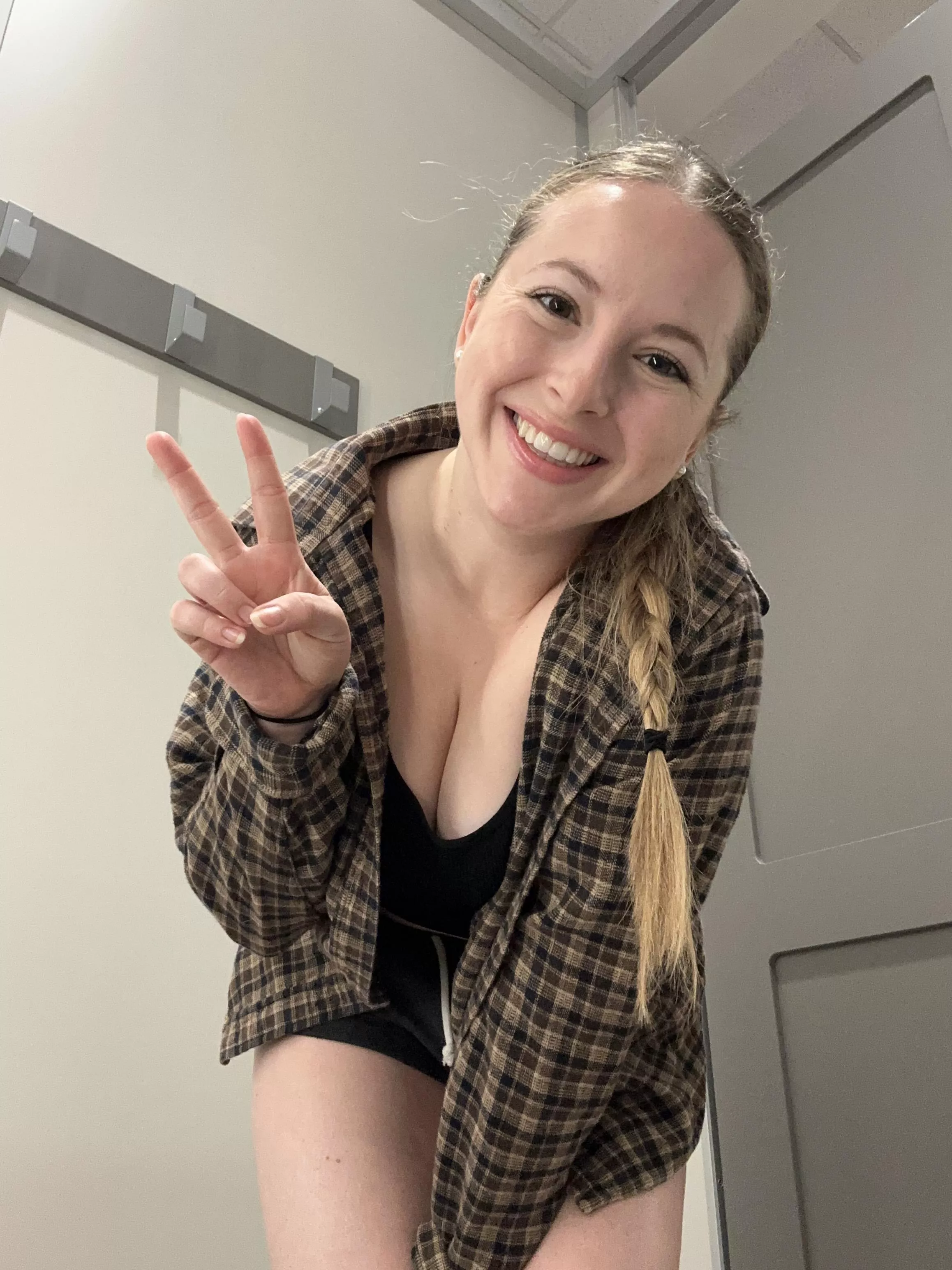 Freckles, cleavage and a smile [wife]