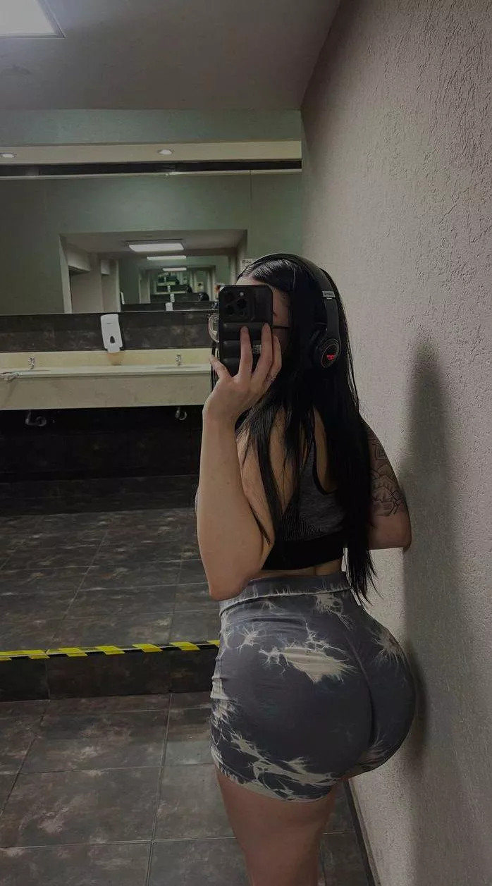 How delicious my ass looks in these shorts