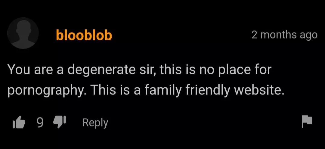 how inconsiderate to post porn 