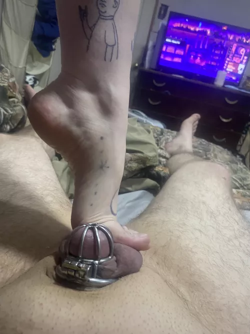 How much you do think he can take? 😘😘