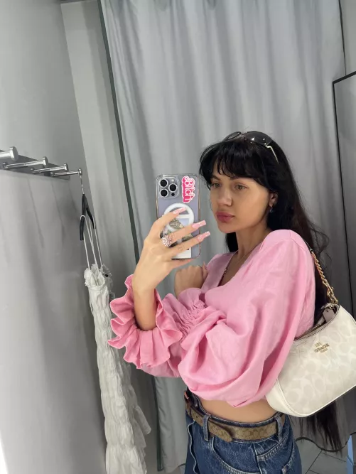 I can’t ever keep my clothes on for very long