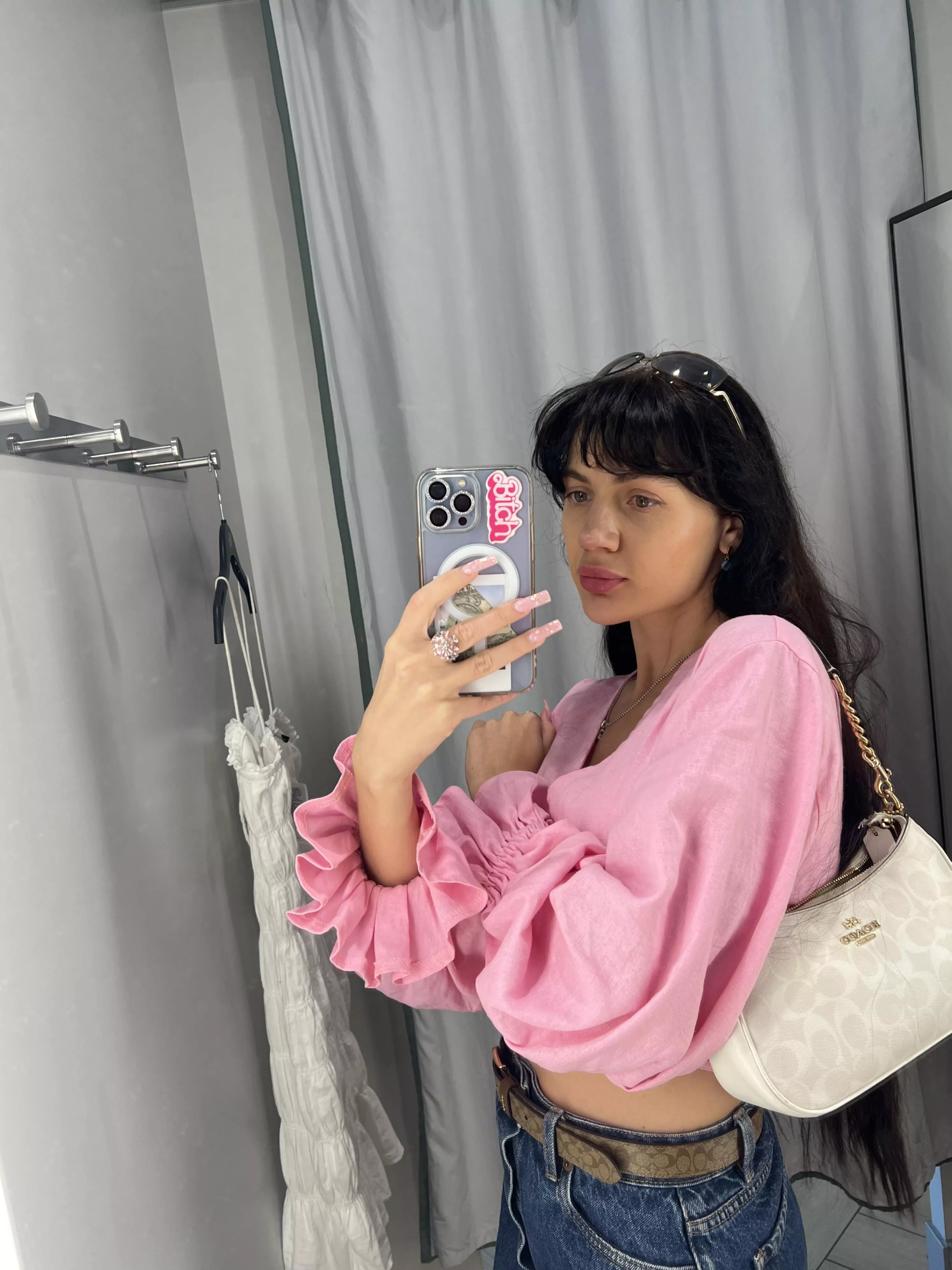 I can’t ever keep my clothes on for very long