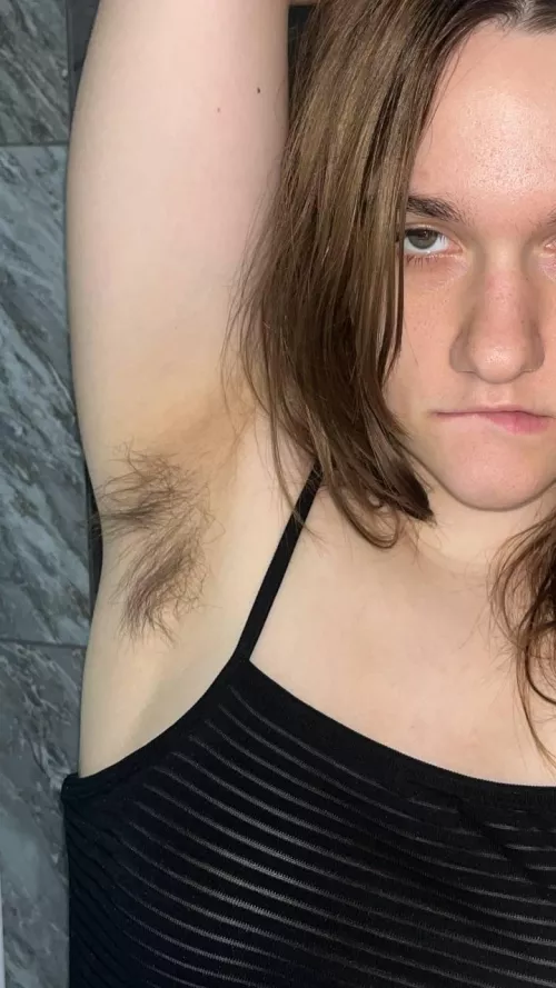 I like it when someone licks my hair