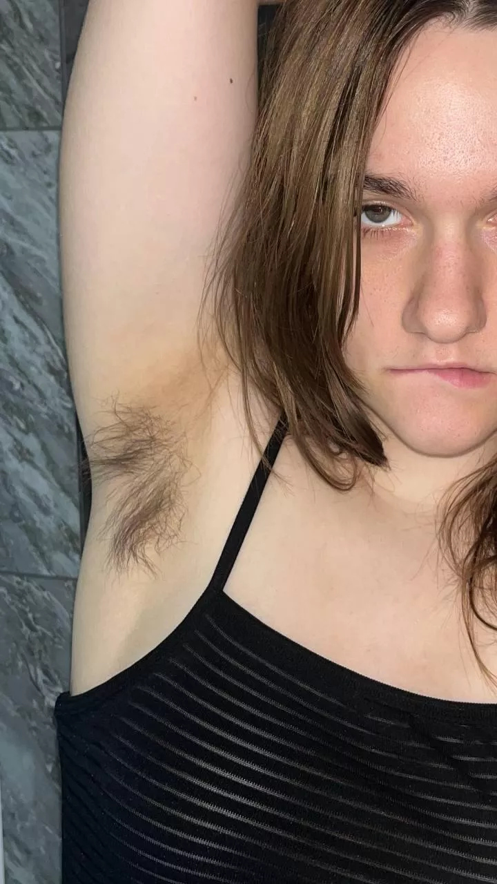 I like it when someone licks my hair