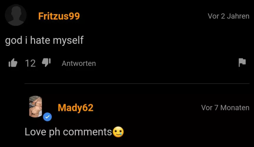 I love these comments as well