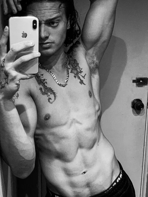 I’d say I can arm wrestle you! 