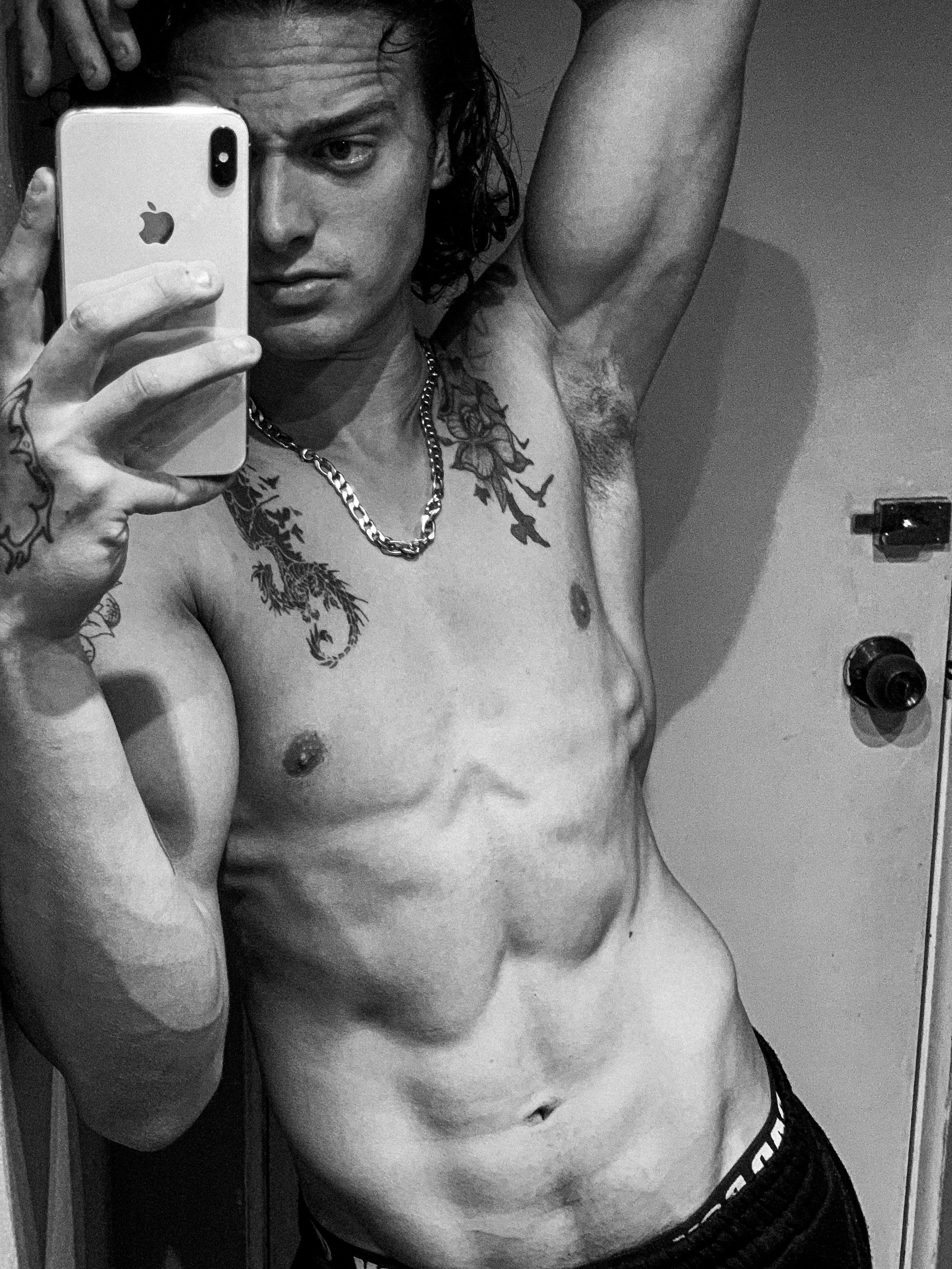 I’d say I can arm wrestle you! 